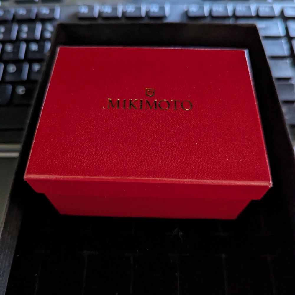 Mikimoto Red Jewelry Box
